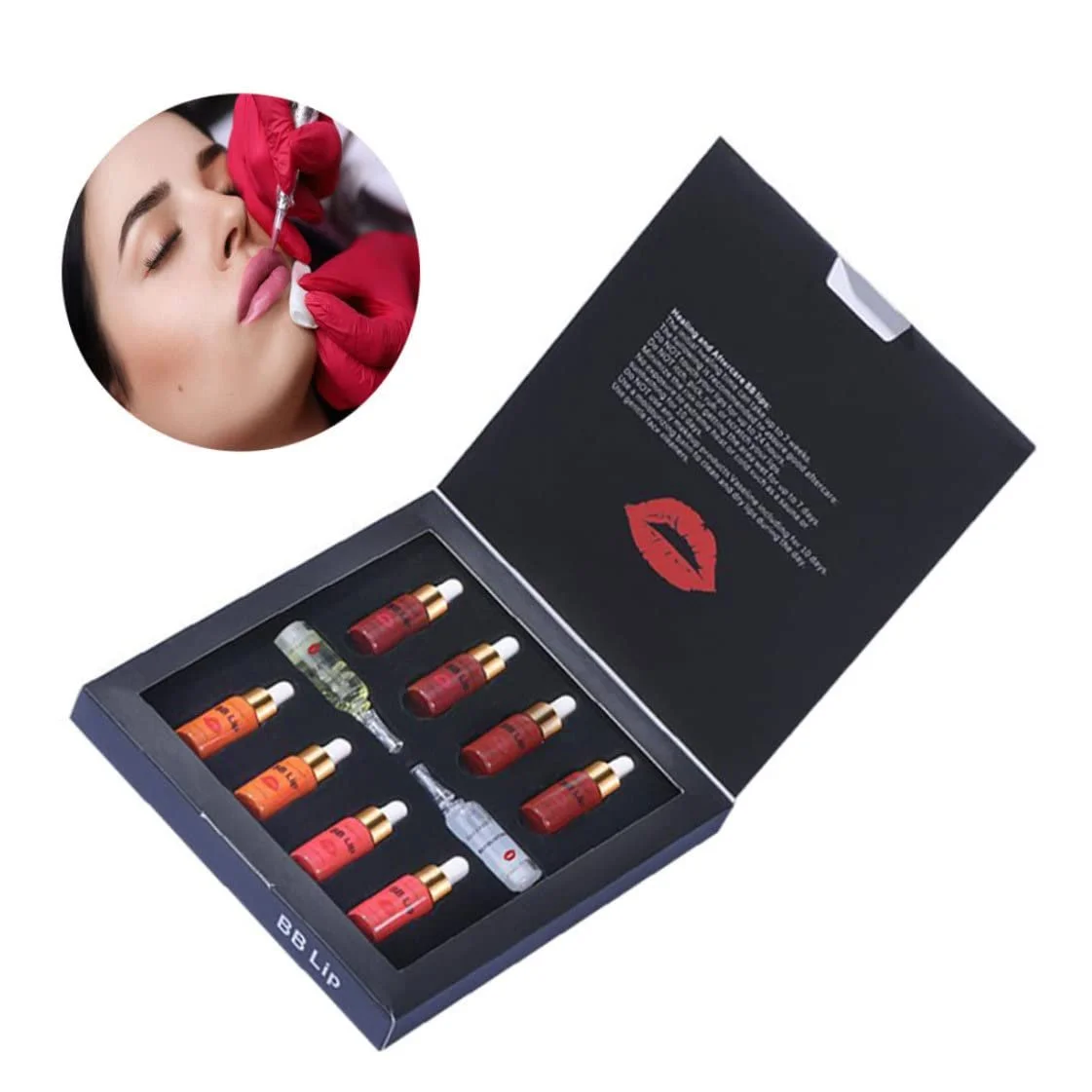 Сироватка для губ BB Набір пігментів для губ, фото №7
