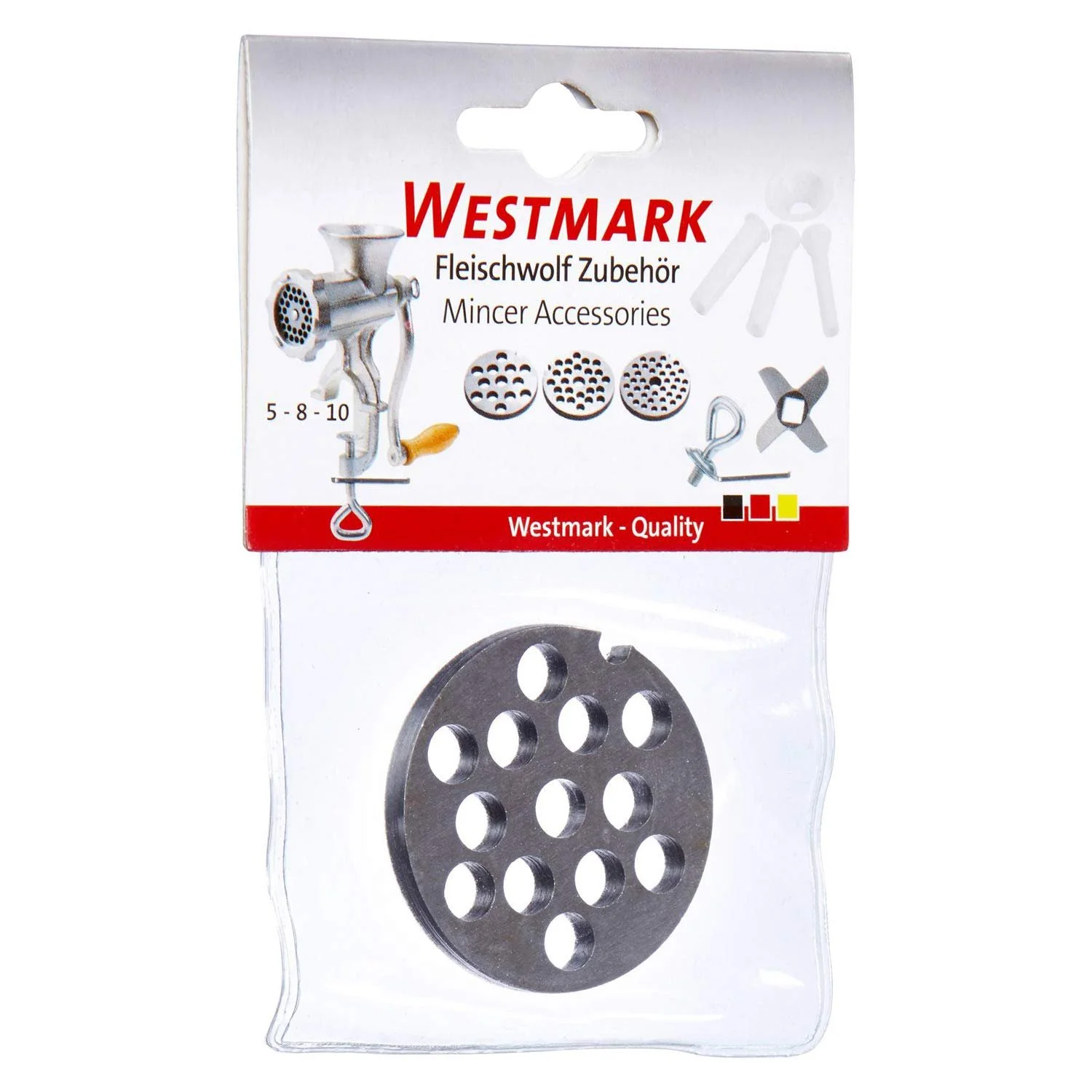 Перфорированный диск Westmark 14822250 Размер 5 8 мм стальной серебристый, фото №8