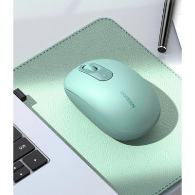 Мышка Ugreen MU105 Wireless Green (90672), фото №3 Мышка Ugreen MU105 Wireless Green (90672), фото №3