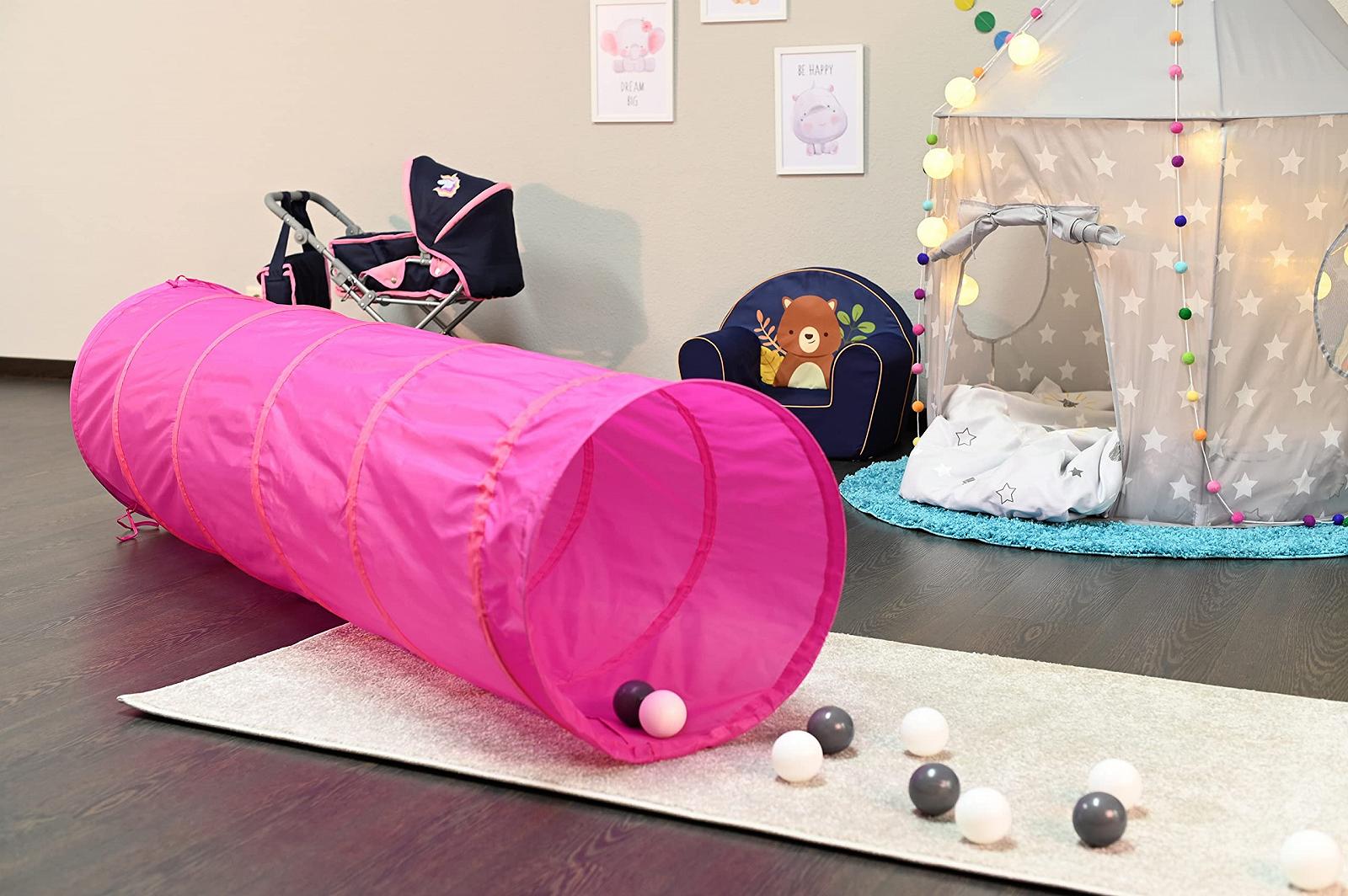 Туннель для игр Knorrtoys Pink для девочек, фото №5