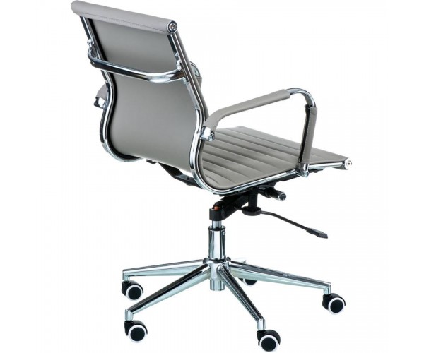 Офісне крісло для персоналу Special4You Solano 5 artleather grey E6071, фото №3