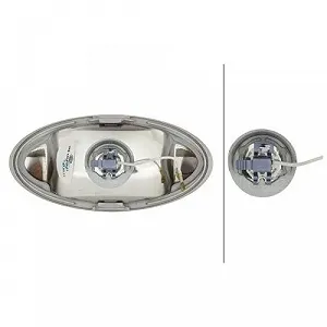 Вставка фари дальнього світла HELLA 1FB 149 519-011 ліва, права synthetic.ua - Фото 1