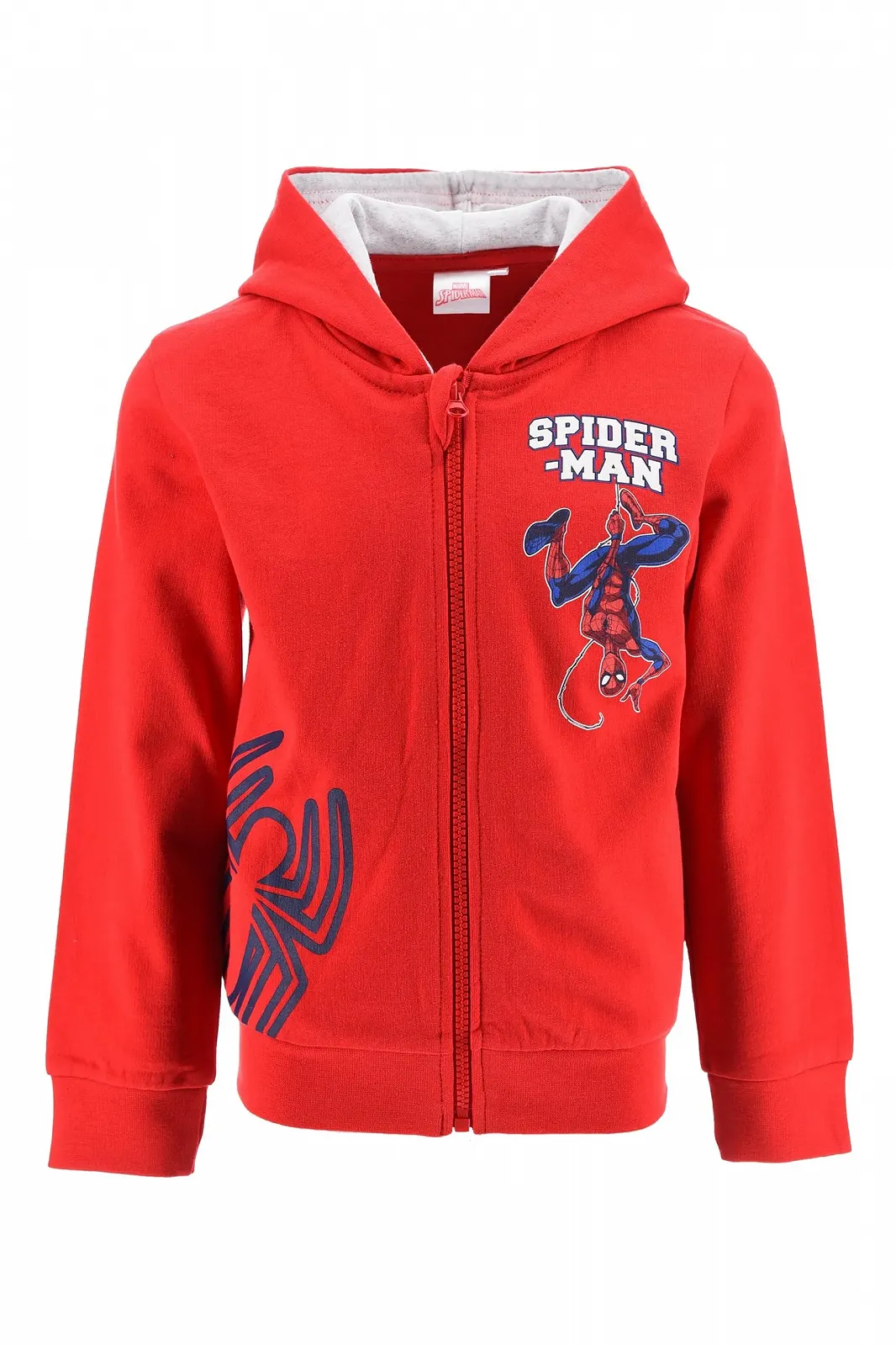 Толстовка з капюшоном для хлопчиків Marvel Spiderman на блискавці, фото №1