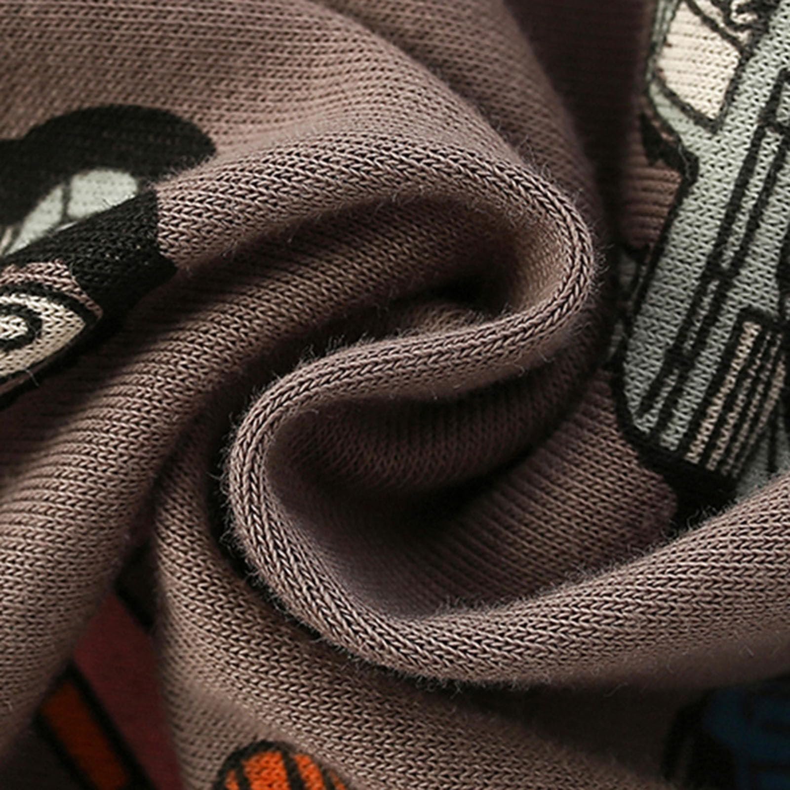 Дитячий джемпер для малюків, мультяшний принт, фото №5