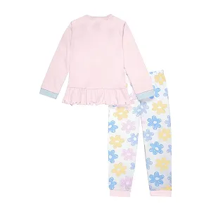 Піжама Bluey, для дівчат, комплект з піжамою Bingo, бавовняна піжама з оборками synthetic.ua - Фото 1