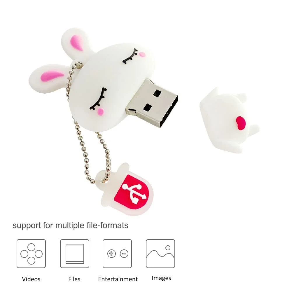 USB-флеш-накопичувач BorlterClamp Rabbit 64GB USB 2.0, фото №4 USB-флеш-накопичувач BorlterClamp Rabbit 64GB USB 2.0, фото №4