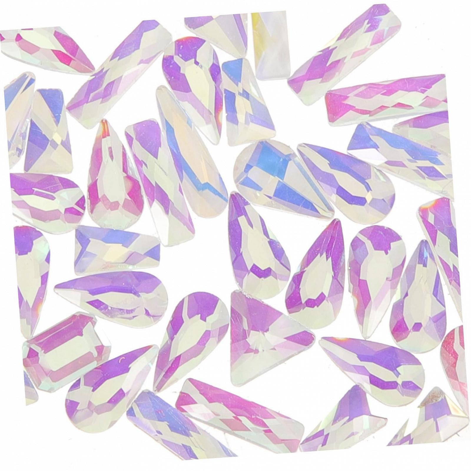 Healvian 2 коробки Украшения для ногтей Блестки Подвески для ногтей Стразы для ногтей Гель-лак для ногтей Украшения для ногтей Стразы для женских ногтей Шарм, фото №6