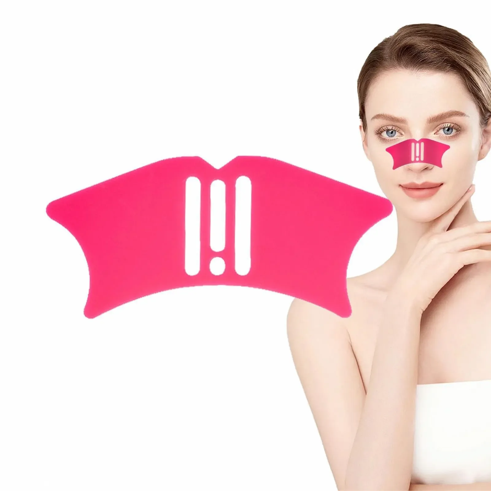 Силіконовий трафарет для носа Багатофункціональний шаблон для формування макіяжу, фото №6 Силіконовий трафарет для носа Багатофункціональний шаблон для формування макіяжу, фото №6