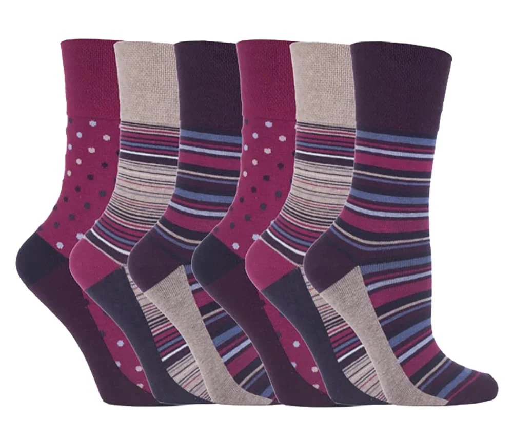 Носки Без Резинки Gentle Grip GG55, 6 пар, размер 37-42 EUR, 4-8 UK, фото №1