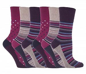Носки Без Резинки Gentle Grip GG55, 6 пар, размер 37-42 EUR, 4-8 UK - Фото 1