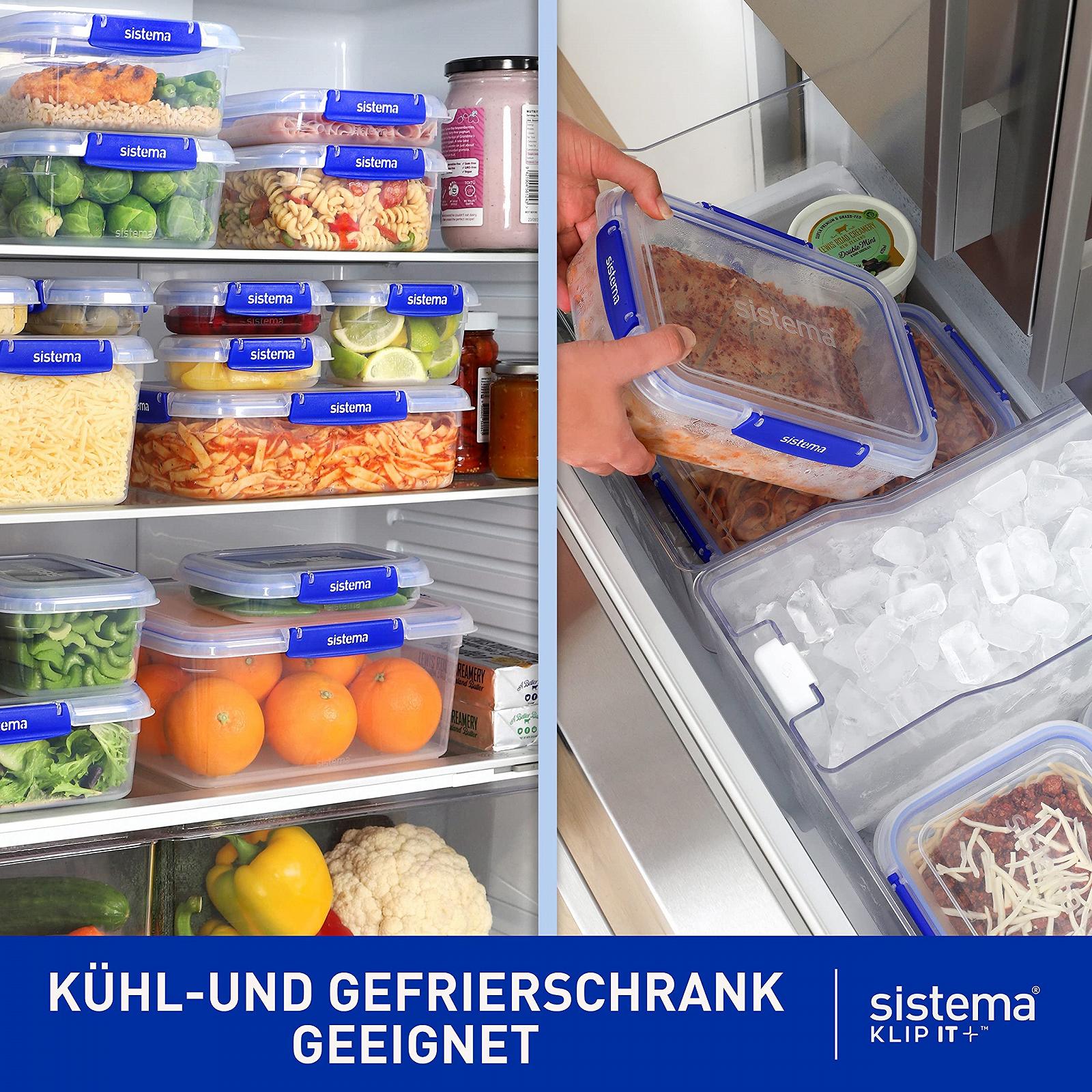 Набір ємностей Sistema Klip It Plus 3.35 L 3 шт., фото №4