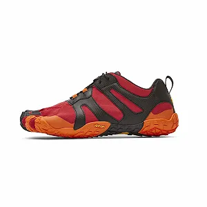 Кроссовки для трейлраннинга Vibram Five Fingers V-Trail 2.0 19m7602 Мужские, Сине-оранжевые - Фото 1