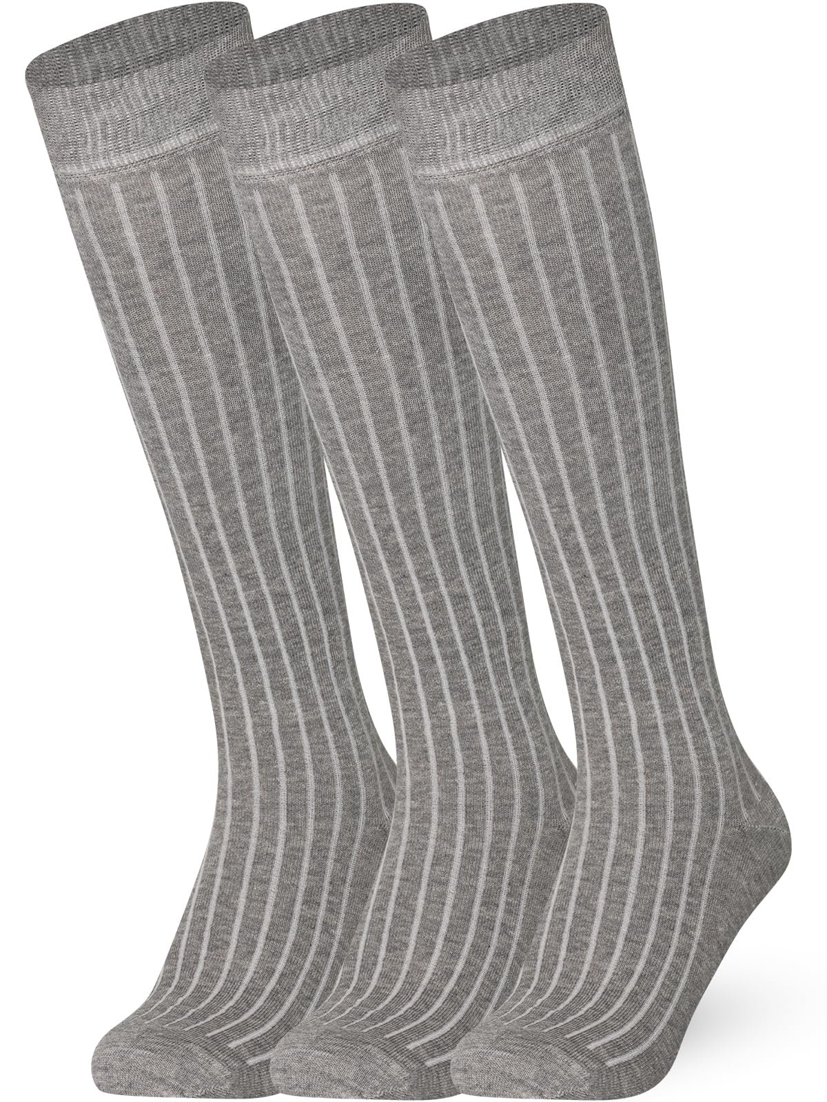 Шкарпетки гольфи в рубчик Mysocks Unisex 3 пари, фото №1