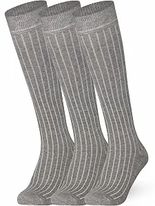 Шкарпетки гольфи в рубчик Mysocks Unisex 3 пари - Фото 1