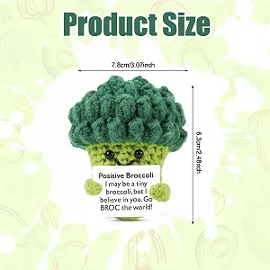 Игрушка XIHIRCD Positive Broccoli Вязаная Брокколи с Вдохновляющей Открыткой цена на synthetic.ua - Фото 1 Игрушка XIHIRCD Positive Broccoli Вязаная Брокколи с Вдохновляющей Открыткой synthetic.ua - Фото 1