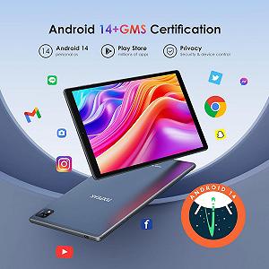 Планшет 10.1" Full HD PIXPEAK L30 12+24/128Gb 4G 2-SIM Android 14 8000 mAh Серый synthetic.ua - Фото 1