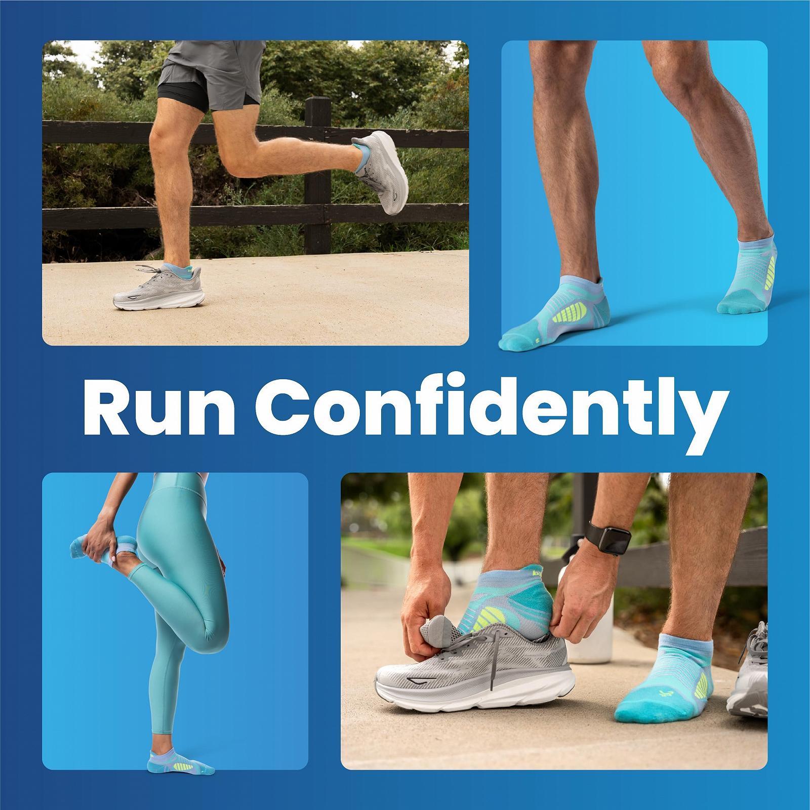 Шкарпетки Balega Ultraleicht, Невидимі, Унісекс (2 пари), фото №7