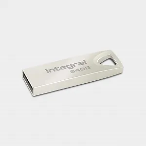 Купити USB накопичувач Integral Arc 64GB USB 2.0 Metal Case - Фото 1 USB накопичувач Integral Arc 64GB USB 2.0 Metal Case - Фото 1