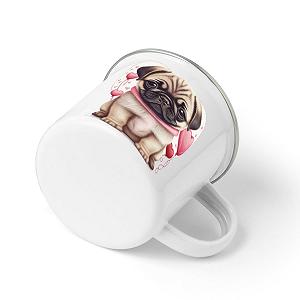 Дитяча Кружка Kids Adventure Carlin Біла Емаль, 354 мл synthetic.ua - Фото 1