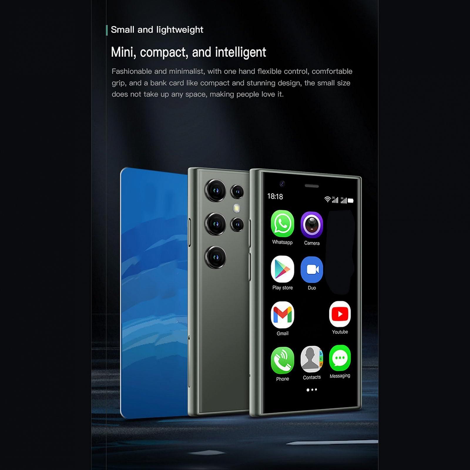 Смартфон Elprico S23 Pro 3,0 дюйма 2GB 16GB ROM 3G Чорно-зелений, фото №7