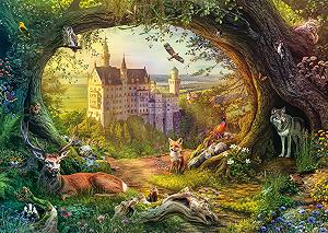 Пазл Schmidt Spiele Fairy Tale Castle in Forest Magic 58878 1000 элементов - Фото 1