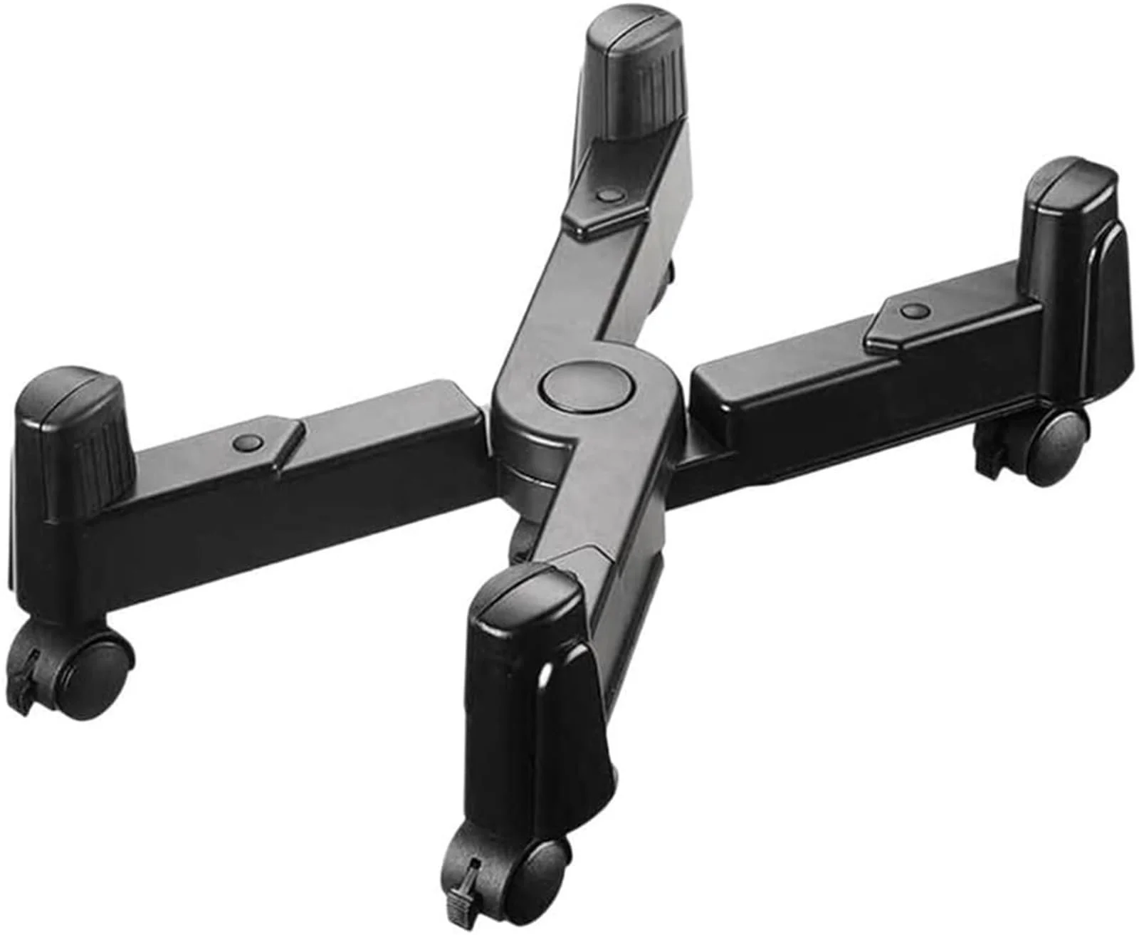 Подставка для ПК Регулируемая ширина и длина под мобильную подставку для процессора с 5 колесиками, фото №1