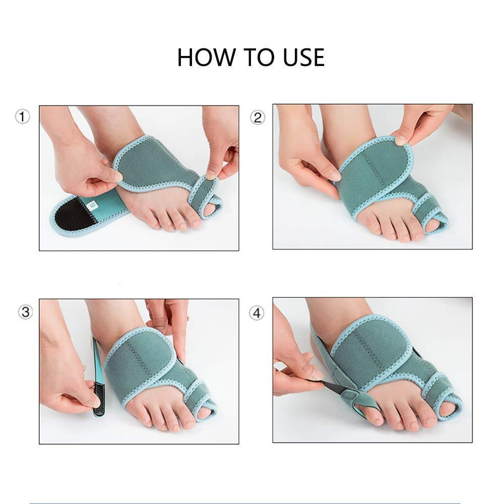 Коректор великого пальця стопи Регульована шина та м’які накладки, фото №4