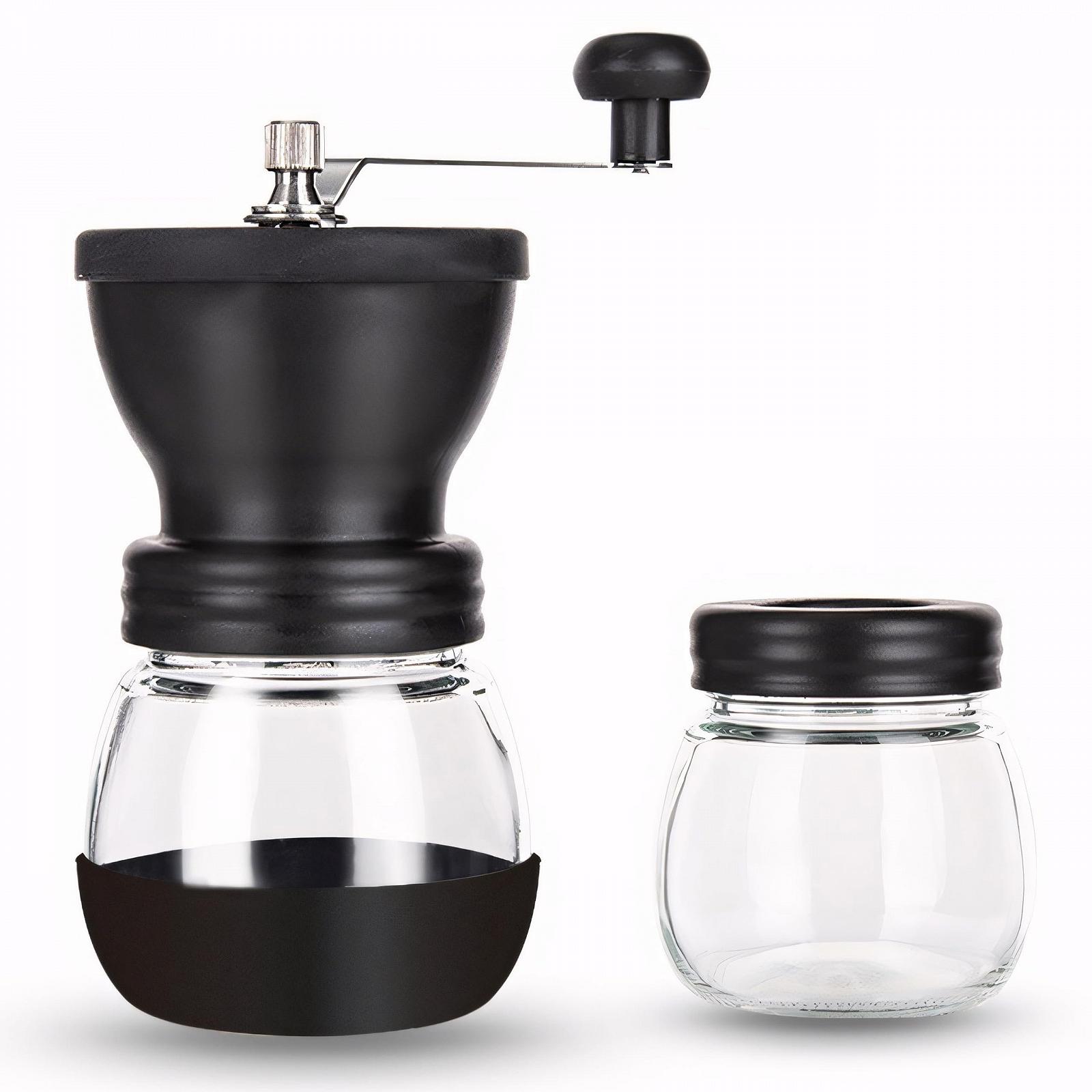 Ручная кофемолка Retoo Ceramic Grinder, мельница для крупного и мелкого помола, ручная мельница, нержавеющая сталь, кофейные зерна, перечница, лезвие, чаша, контейнер для хранения, черный, фото №2 Ручная кофемолка Retoo Ceramic Grinder, мельница для крупного и мелкого помола, ручная мельница, нержавеющая сталь, кофейные зерна, перечница, лезвие, чаша, контейнер для хранения, черный, фото №2