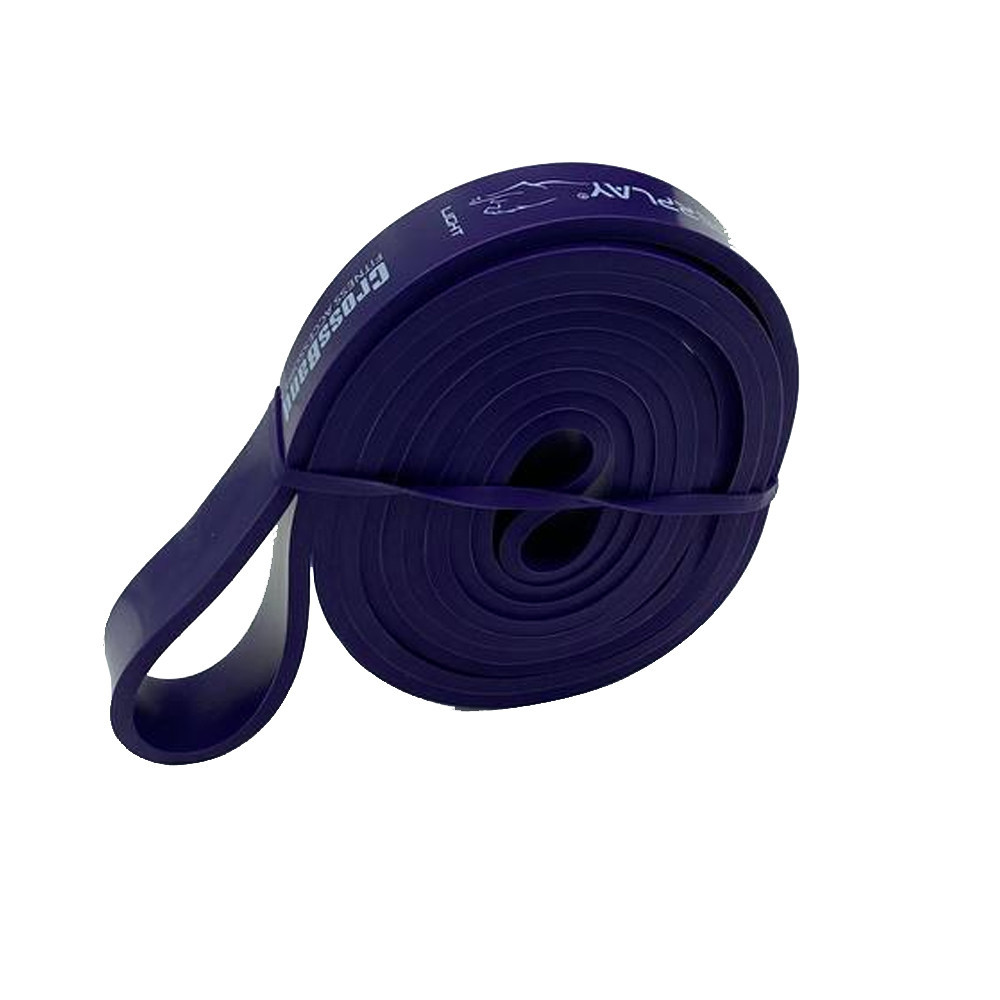 Еспандер-петля гумка для фітнесу і кроссфіту PowerPlay 4115 Power Band Фіолетова (14-23kg), фото №2