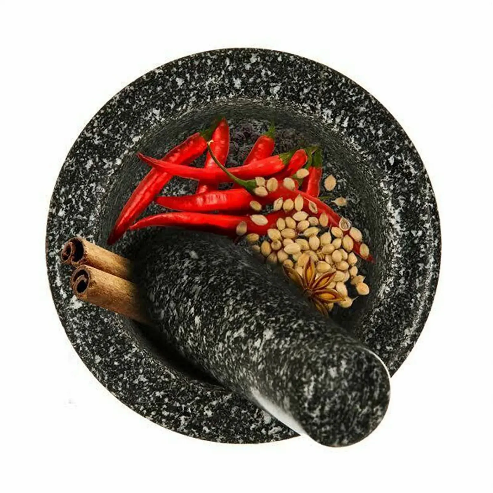 Ступка Гранітна для подрібнення часнику, спецій та перцю, фото №4