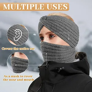 Пов'язка Kavya Зимова для жінок synthetic.ua - Фото 1