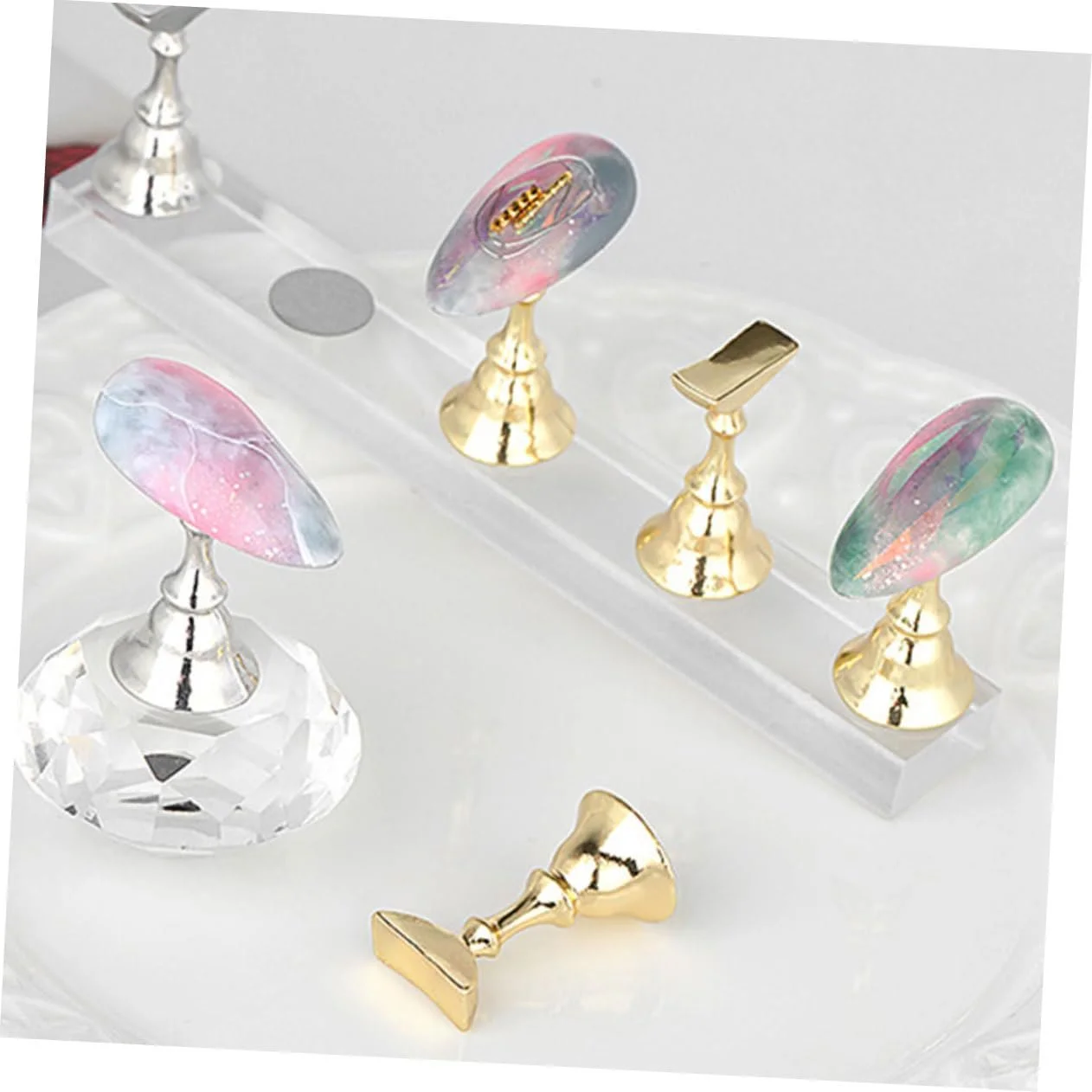 Набор для демонстрации ногтей PACKOVE, 7 шт., акриловая подставка-держатель, фото №4 Набор для демонстрации ногтей PACKOVE, 7 шт., акриловая подставка-держатель, фото №4