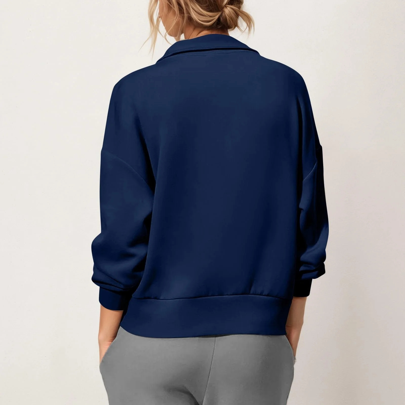 Жіночий світшот Generisch Harajuku Вільний крій, фото №3