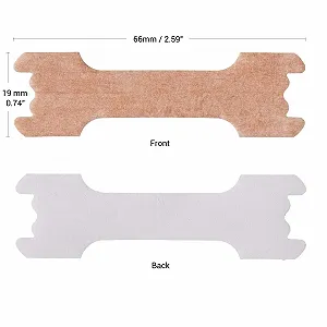 Назальні смужки Великого Розміру для полегшення дихання, сну та проти хропіння 100 шт. synthetic.ua - Фото 1