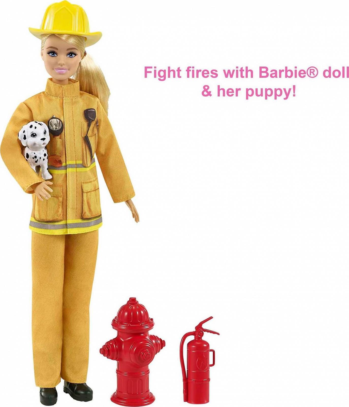Игровой набор Barbie GTN83 Пожарная Служба с куклой-блондинкой (около 30 см) Одежда и аксессуары, фото №3 Игровой набор Barbie GTN83 Пожарная Служба с куклой-блондинкой (около 30 см) Одежда и аксессуары, фото №3