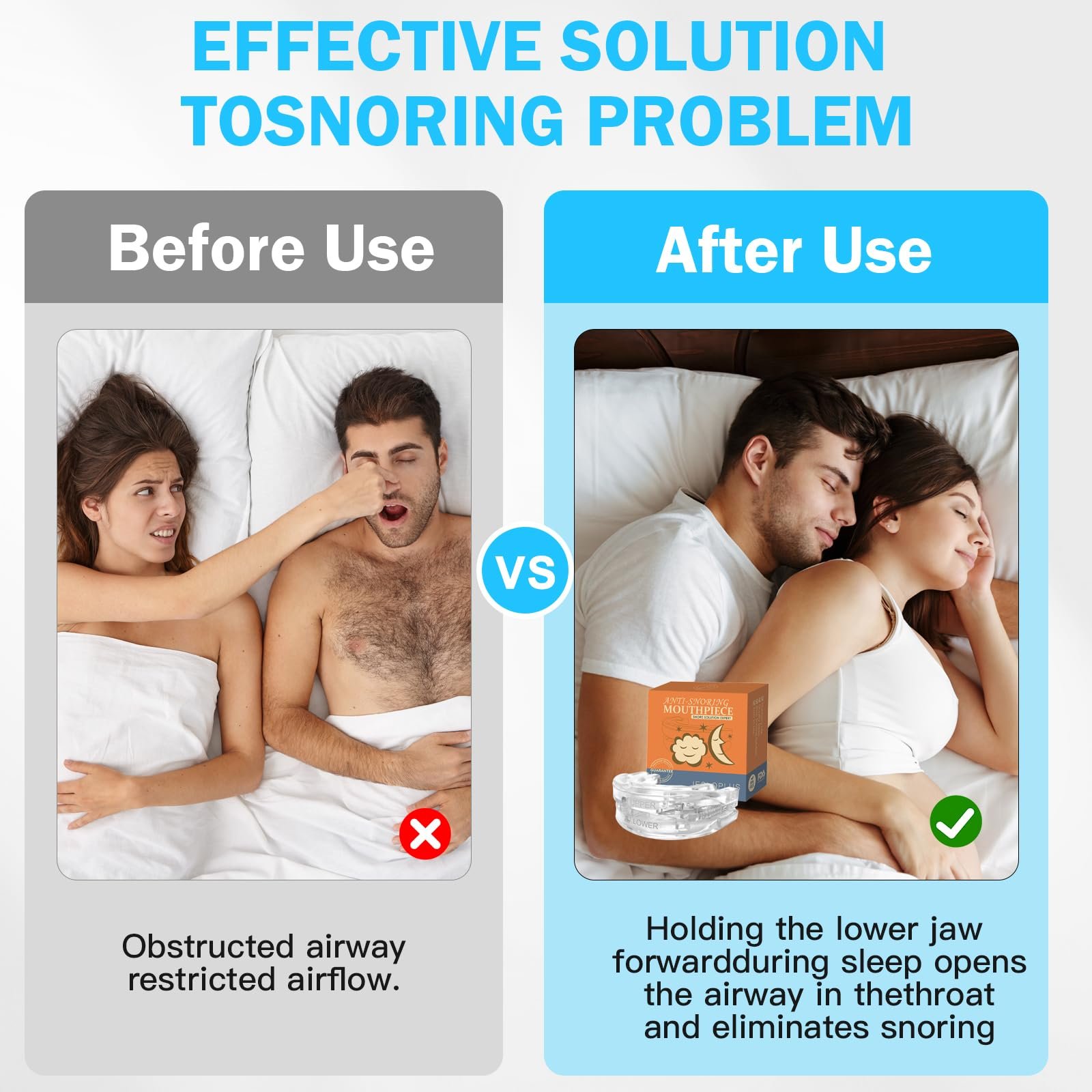 Щипці проти хропіння Регульовані, Багаторазові та Ефективні Позбавтеся від розладів сну, фото №5