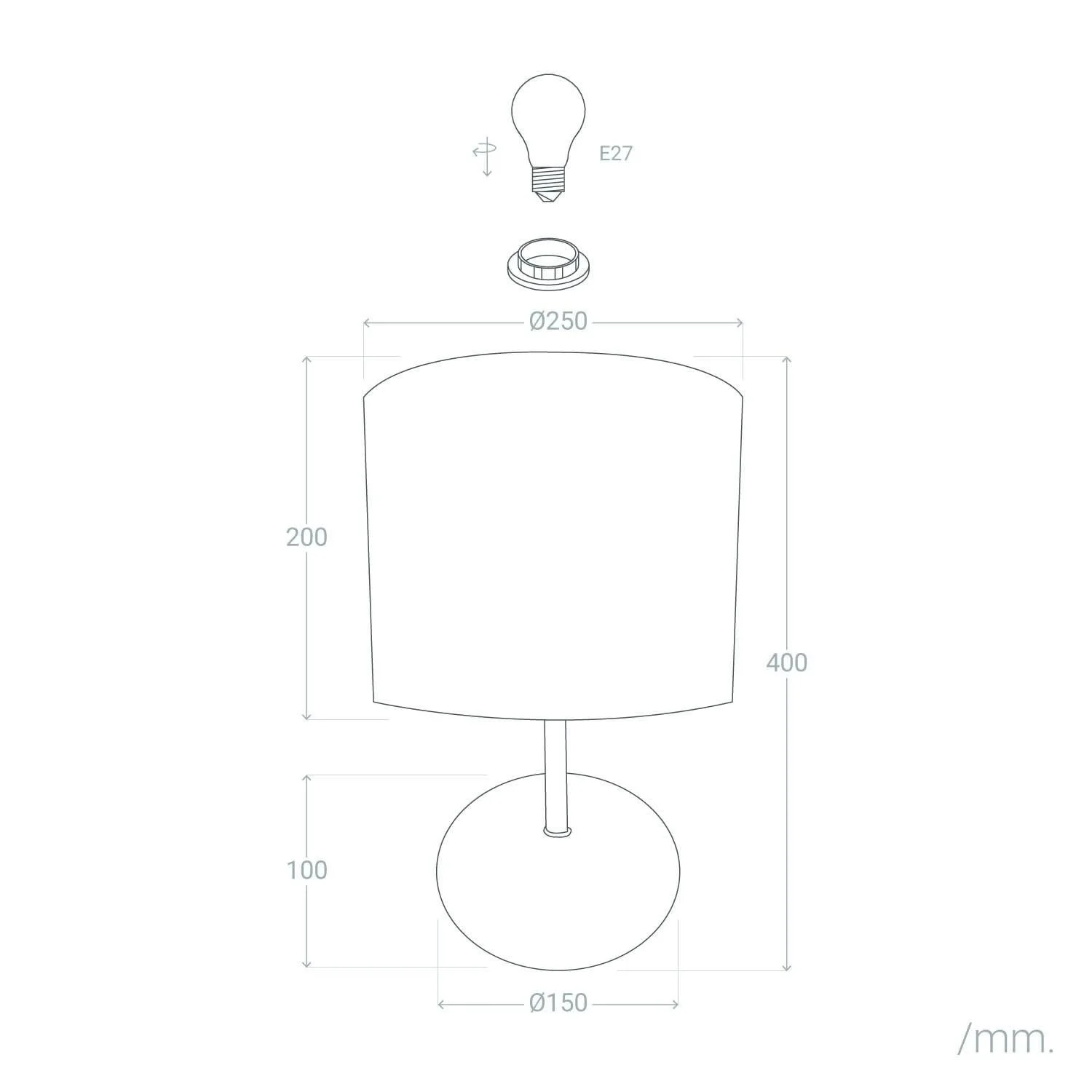 Настільна лампа LEDKIA LIGHTING Gulbi Дерев'яна, фото №9