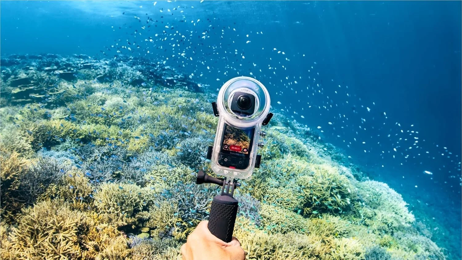 Водонепроникний кейс Insta360 для Insta360 X3 (CINSBAQW), фото №7 Водонепроникний кейс Insta360 для Insta360 X3 (CINSBAQW), фото №7