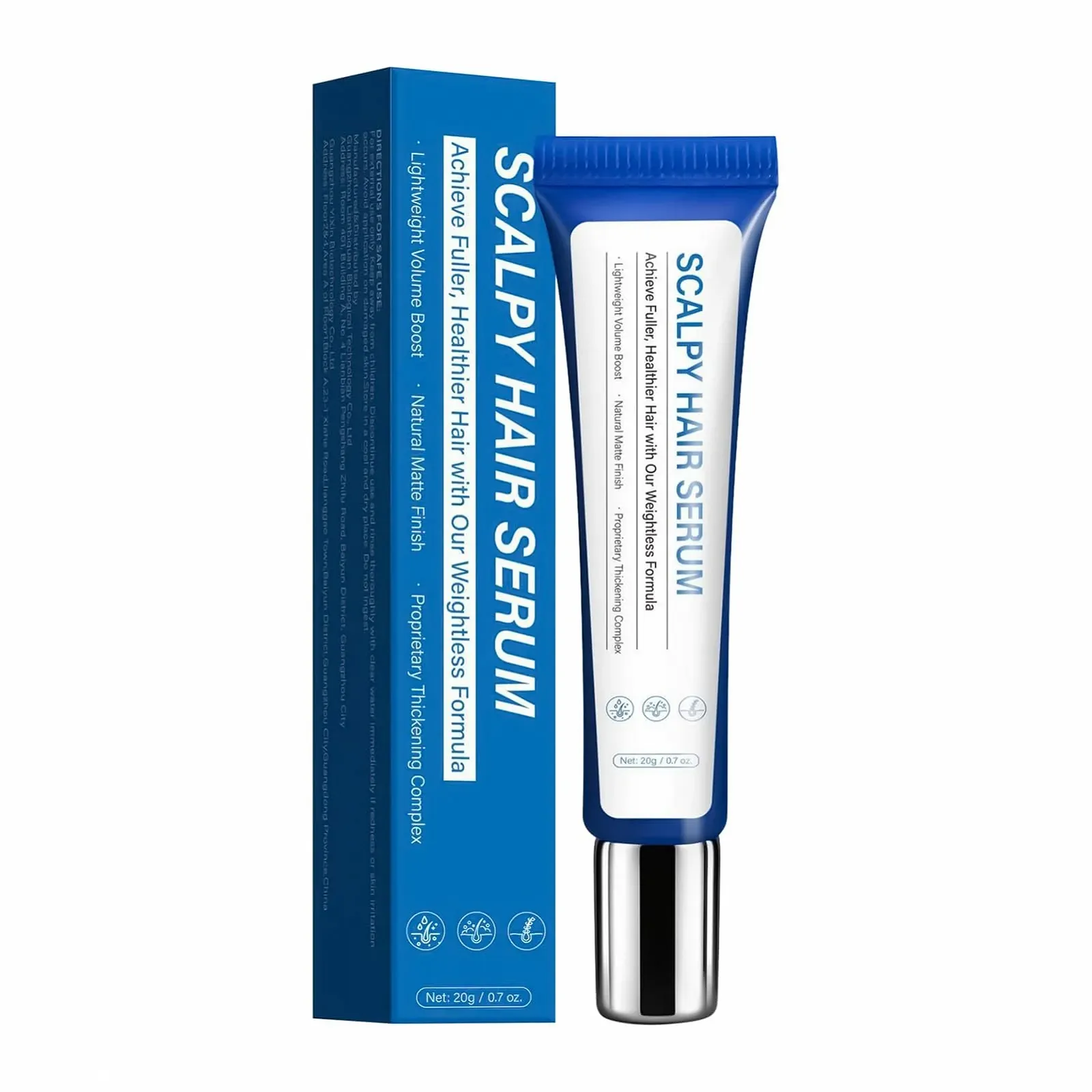 Рідина для росту волосся для жінок - Розчин для догляду за шкірою голови, 20 г, фото №1