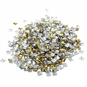Набір страз 4 мм - Золотий та Срібний Y2b (270 шт) synthetic.ua - Фото 1