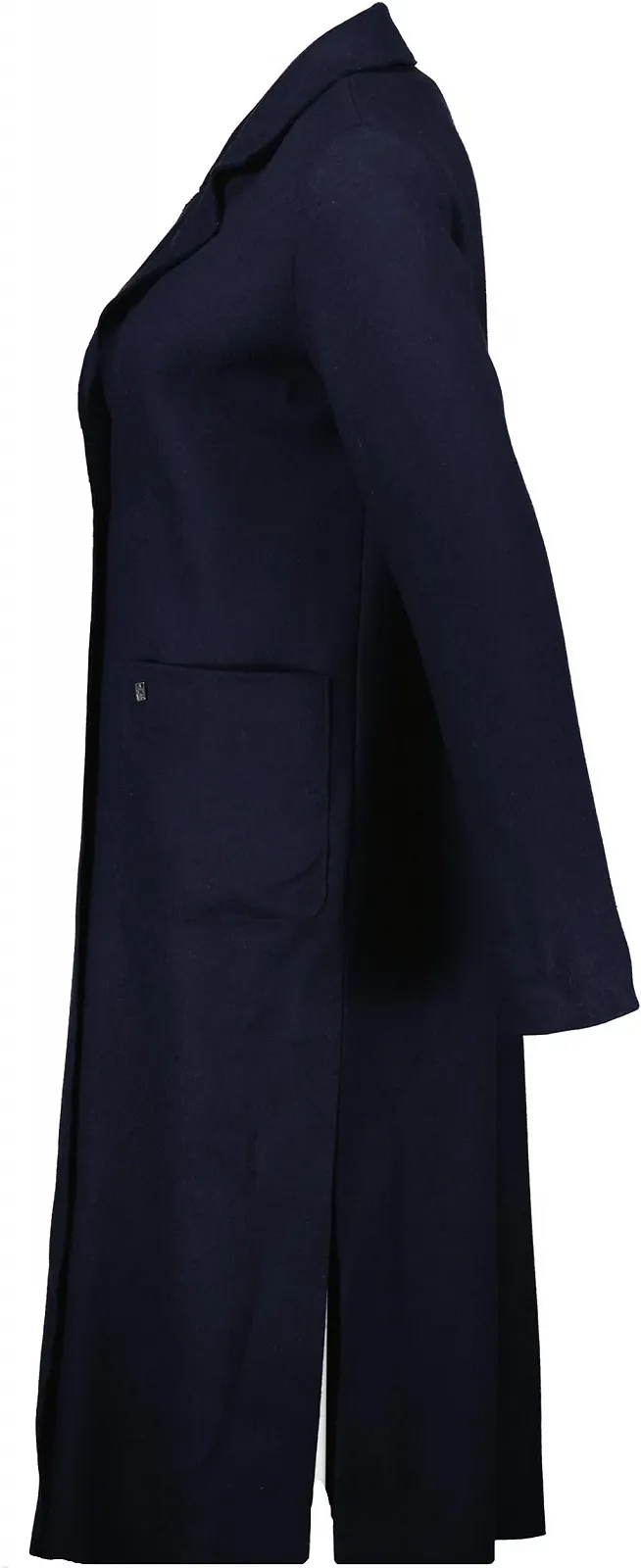Жіноче довге пальто Fuchs Schmitt Перехідне Суміш вовни Темно-синій, фото №3