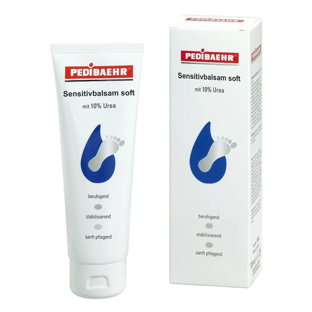 Бальзам для ніг PEDIBAEHR Sensitive Soft 10% Urea 125 мл, фото №1