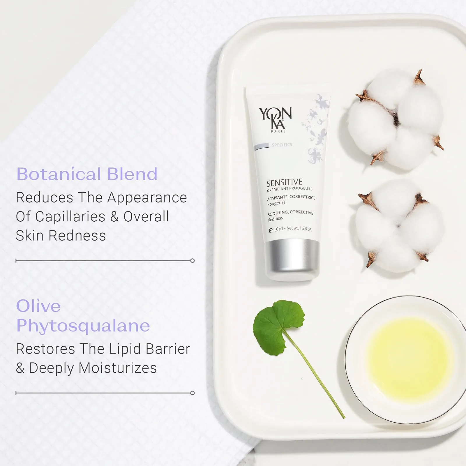 Крем для обличчя Yonka Anti-Redness Cream проти почервоніння 50 мл, фото №7 Крем для обличчя Yonka Anti-Redness Cream проти почервоніння 50 мл, фото №7
