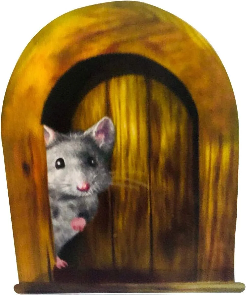 Наклейка на стіну 3D Mouse Holes Realistic Decor, фото №1