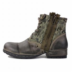 Ботинки Osstone Retro Chukka кожаные зеленые synthetic.ua - Фото 1