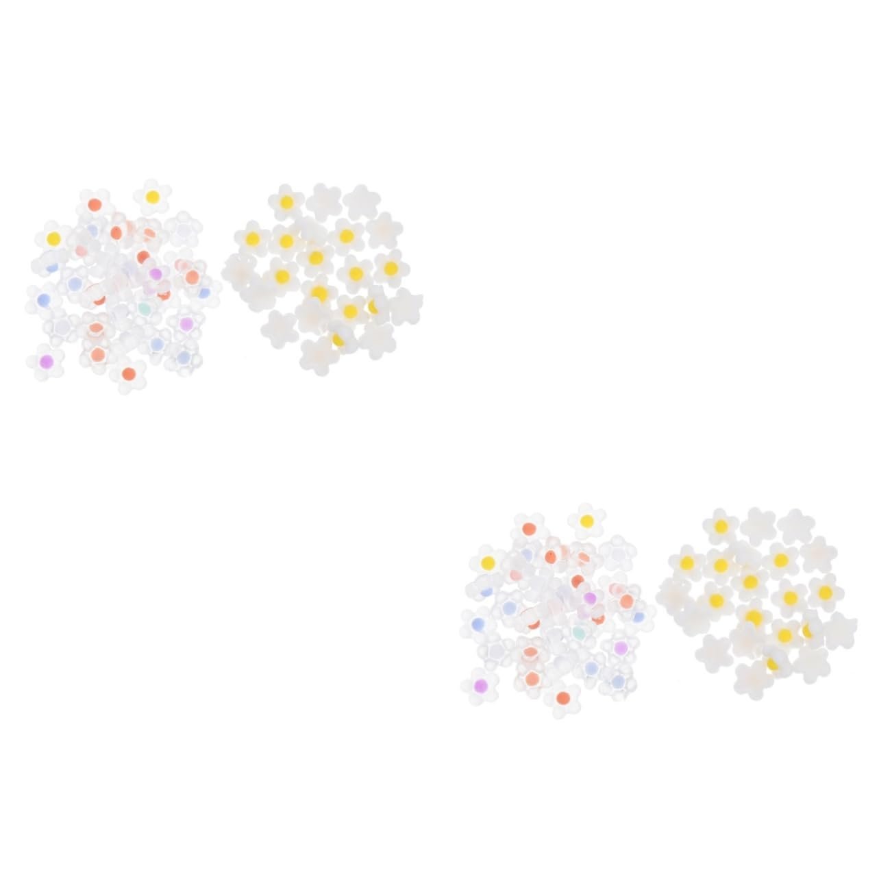 Прикраса для нігтів Квіти Beavorty 200шт смола, фото №1