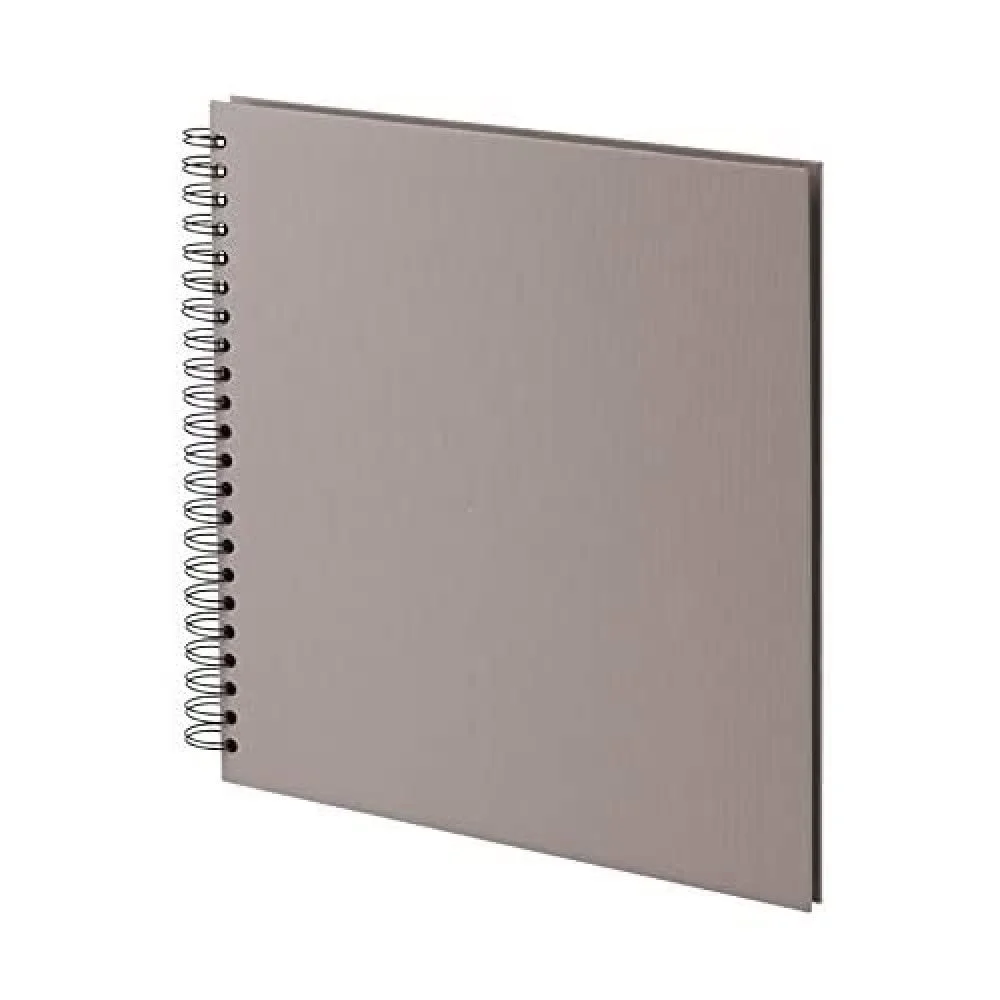 Фотоальбом SOHO 290 x 290 мм на спирали - Серо-коричневый, фото №1 Фотоальбом SOHO 290 x 290 мм на спирали - Серо-коричневый, фото №1