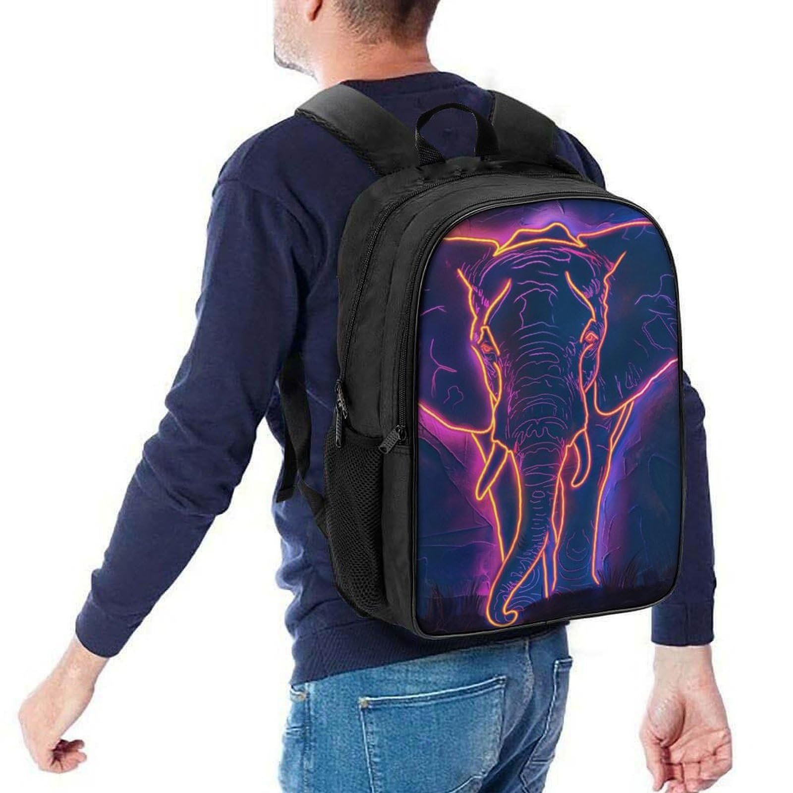 Рюкзак DPEOANEBN Elephant 40x28x16см, фото №5
