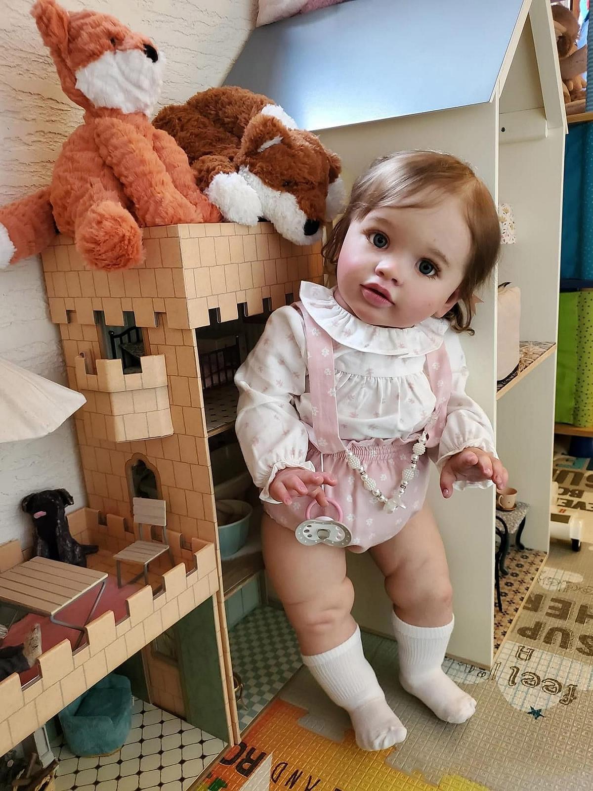 Кукла Anano Reborn Toddler Девочка 60 см Силиконовая, фото №1 Кукла Anano Reborn Toddler Девочка 60 см Силиконовая, фото №1