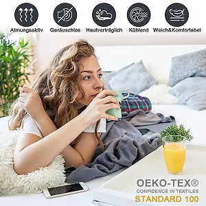 Наматрацник ohano Водонепроникний 140 x 200 см Темно-сірий ціна на synthetic.ua - Фото 1 Наматрацник ohano Водонепроникний 140 x 200 см Темно-сірий synthetic.ua - Фото 1